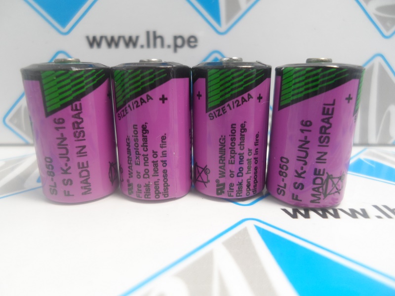 SL-850   Batería Lithium 1/2AA, 3.6V, 1200mAh